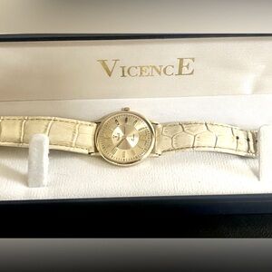 Vintage 14k Gold Vicence Italy Ladies Watch